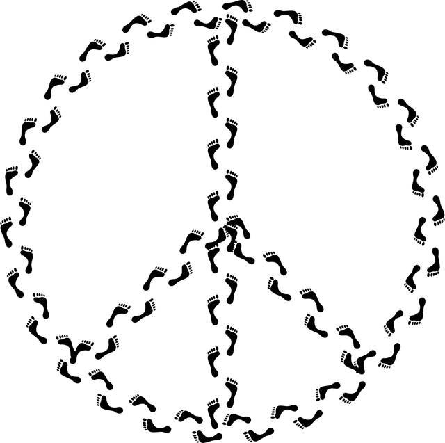 Bronze Peace Cross