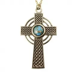 Celtic Cross, Persian Green Copper