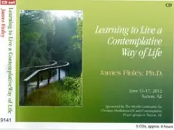 Learning to Live A Contemplative Way of Life- CD Set James Finley